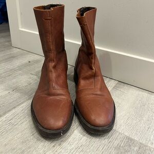 L’Intervalle Fargo Tan Leather Boots – Size 39 (EU)